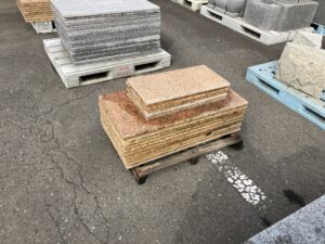 ベトナム錆　板石　30×60×2cm　バーナー　6枚　　板石　45×90×2cm　バーナー　10枚