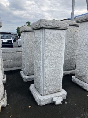 603　No.35　笠付門柱　1.8尺角×5尺