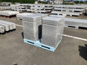 603　親柱　1.3×1.5×2.5尺　2対